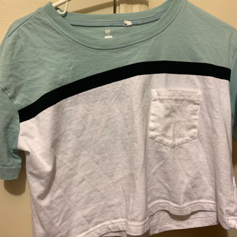 Pacsun, metowe cropped tee medium